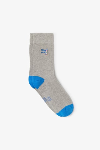Chaussettes en coton biologique - Gris