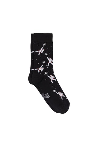 Chaussettes en coton biologique - Noir