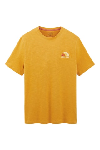 T-shirt en coton biologique Fête des pères - Orange