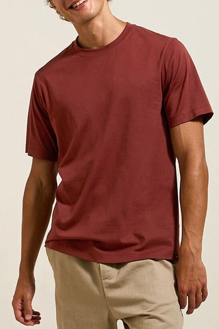 T-shirt regular - Bordeaux