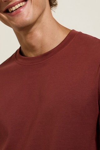 T-shirt regular - Bordeaux