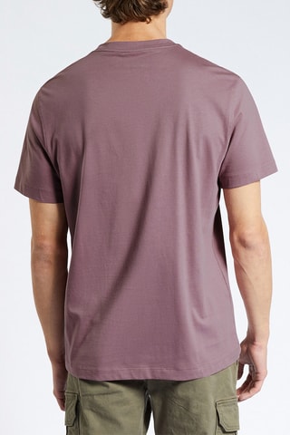 T-shirt en coton biologique - Violet