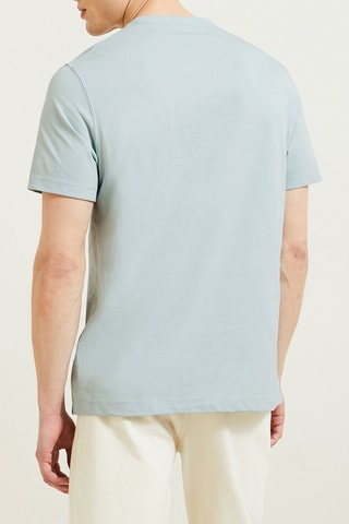 T-shirt en coton biologique - Vert clair