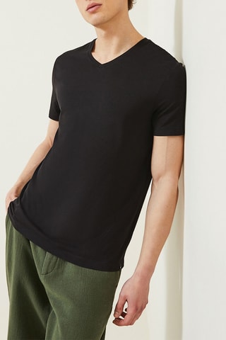 T-shirt slim - Noir