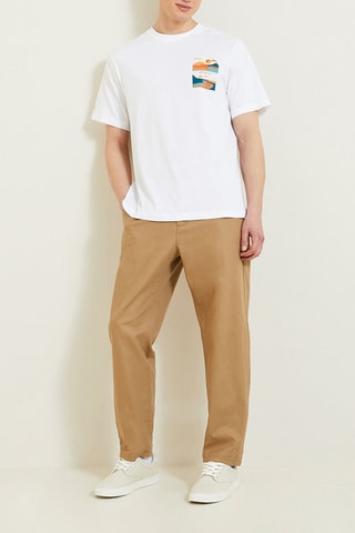 T-shirt regular - Blanc