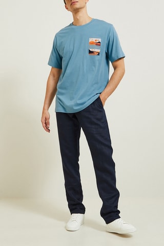 T-shirt regular - Turquoise