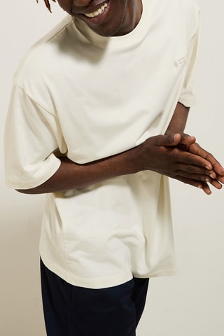 T-shirt relaxed - Blanc