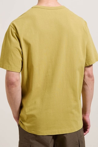 T-shirt relaxed - Moutarde