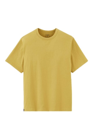 T-shirt relaxed - Moutarde