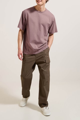 T-shirt relaxed - Violet