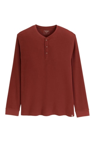 T-shirt en coton biologique - Rouge brique