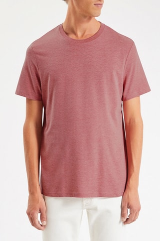 T-shirt regular - Rose chiné