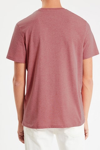 T-shirt regular - Rose chiné