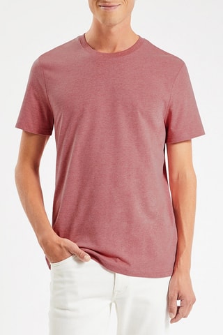 T-shirt regular - Rose chiné