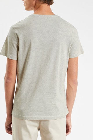 T-shirt regular - Écru chiné