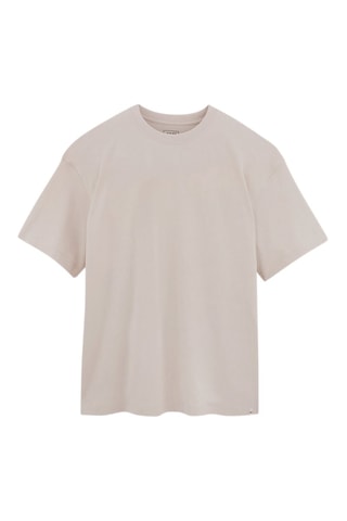 T-shirt oversize en coton biologique - Beige