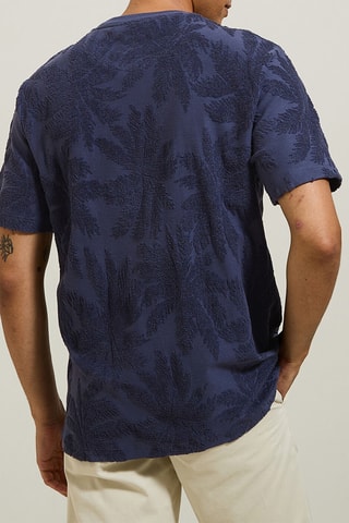T-shirt regular - Bleu