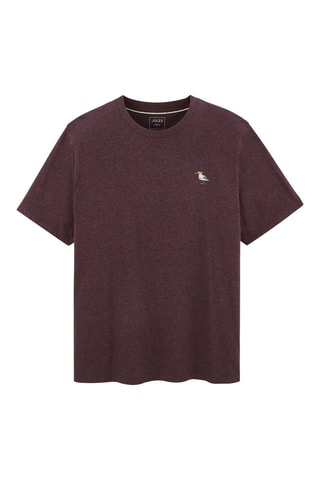T-shirt regular - Violet chiné