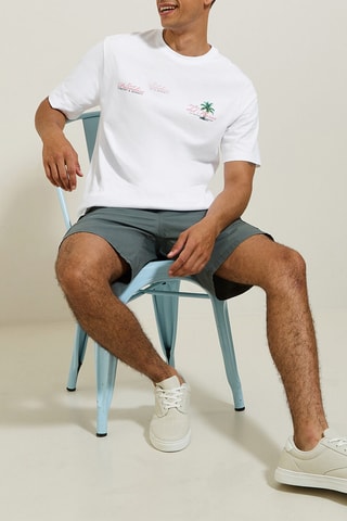 T-shirt regular - Blanc