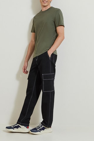 T-shirt regular - Kaki