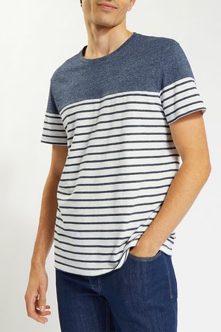 T-shirt slim - Bleu