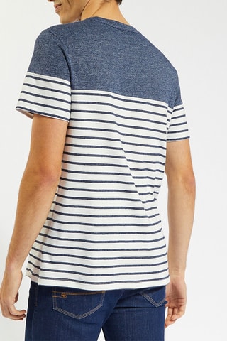T-shirt slim - Bleu