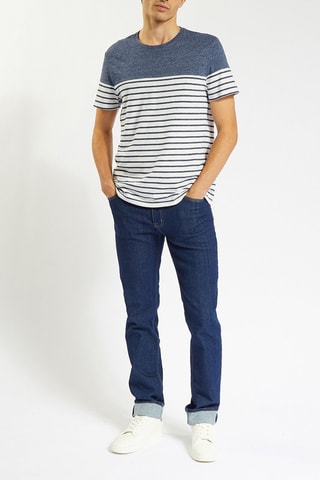 T-shirt slim - Bleu