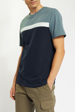 T-shirt regular en coton biologique - Vert clair