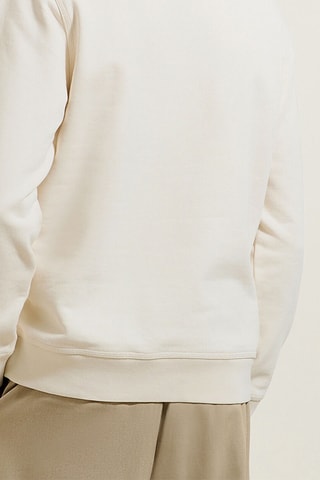 Sweat en coton biologique - Ecru