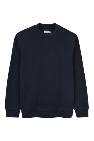 Sweat en coton biologique - Bleu foncé