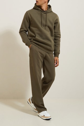 Sweat à capuche - Kaki