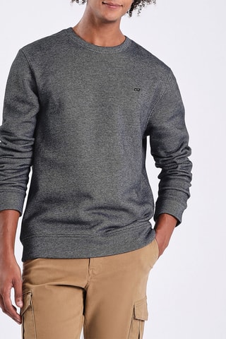 Sweat - Gris foncé chiné 