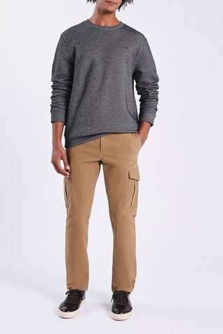 Sweat - Gris foncé chiné 