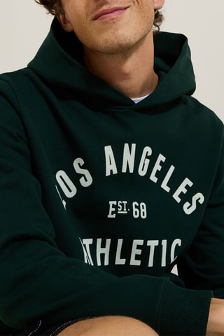 Sweat à capuche - Vert foncé
