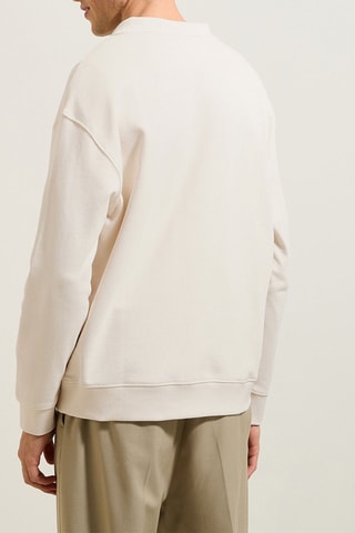 Sweat en coton biologique - Beige