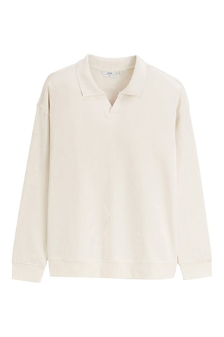 Sweat en coton biologique - Beige