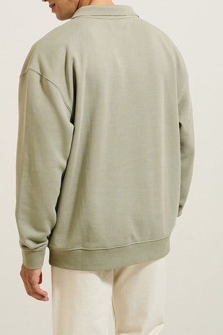 Sweat en coton biologique - Vert clair