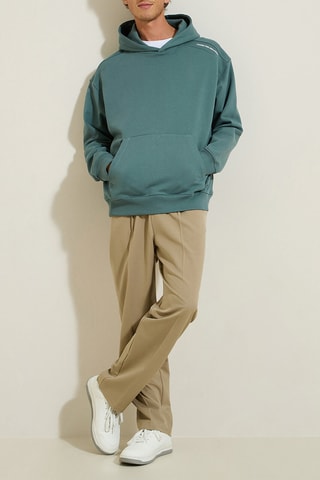 Sweat à capuche - Vert d’eau