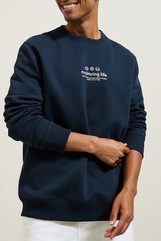 Sweat - Bleu foncé
