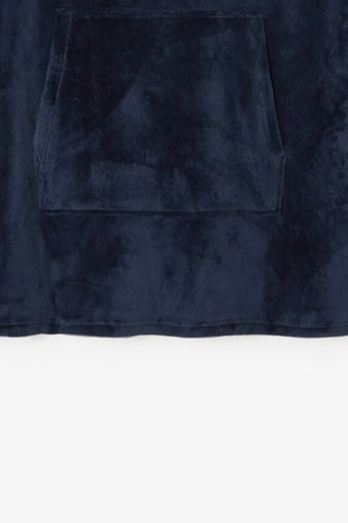 Sweat polaire à capuche - Bleu marine