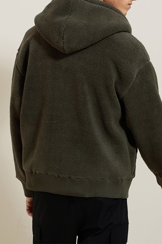 Sweat à capuche - Kaki