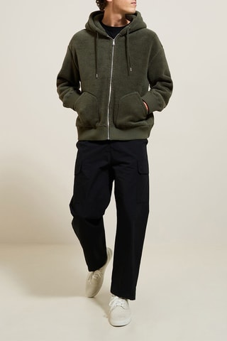 Sweat à capuche - Kaki