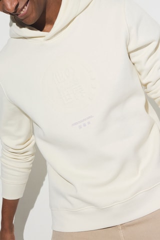 Sweat à capuche - Beige