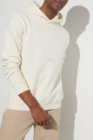 Sweat à capuche - Beige