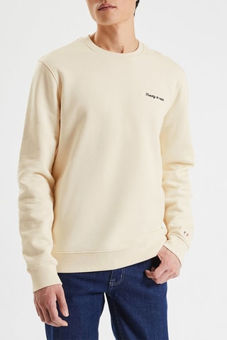 Sweat en coton biologique - Ecru