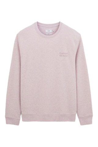Sweat en coton biologique - Lilas