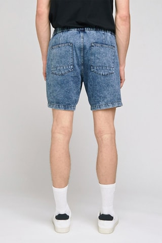 Short en jean - Bleu
