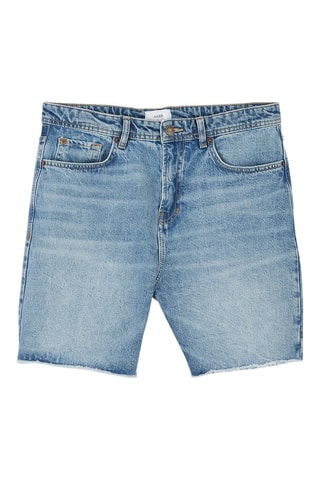 Short en jean - Bleu marine