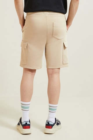 Short en molleton - Beige