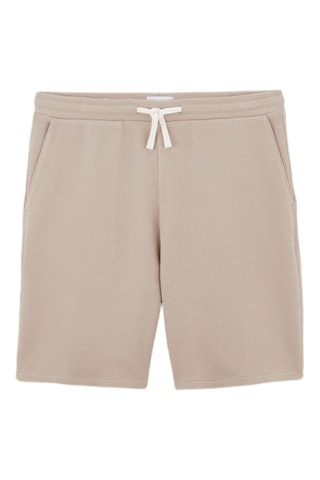 Short en molleton - Beige